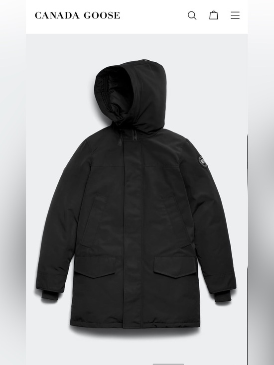 Canada Goose Other - Canada Goose Langford Parka Black Label  Men’s L Down Coat Winter Jacket NWT